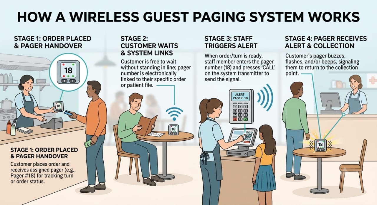 How Does a Guest Paging System Work? Complete Guide