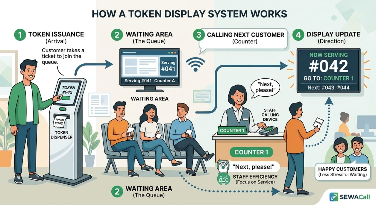 How Does a Token Display System Work? Complete Guide