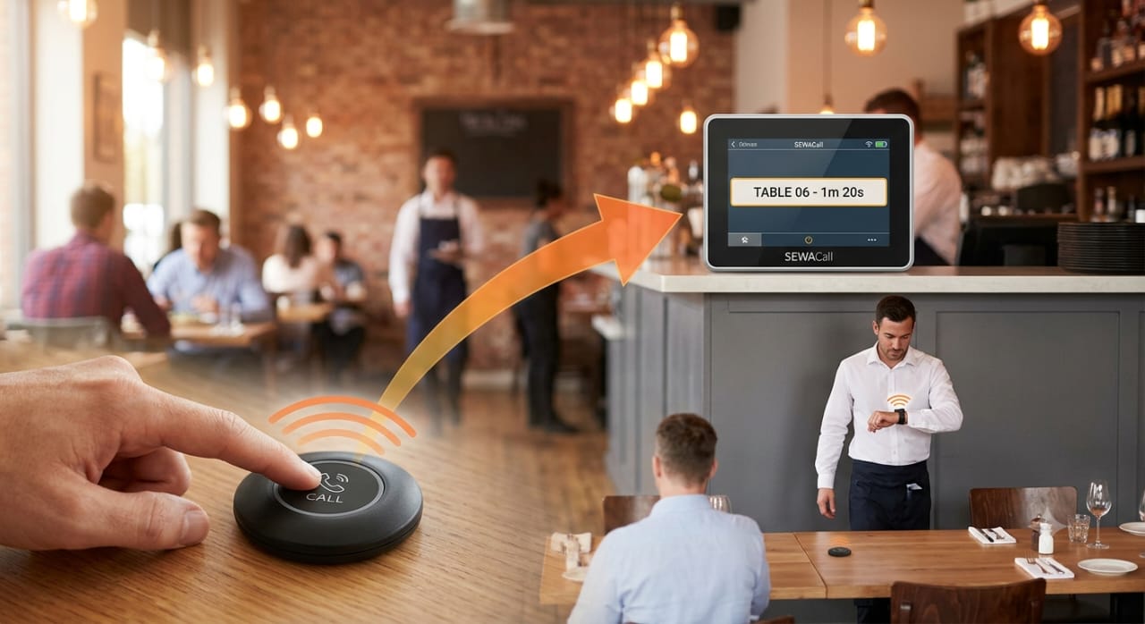How Does a Waiter Call System Work? Complete Guide
