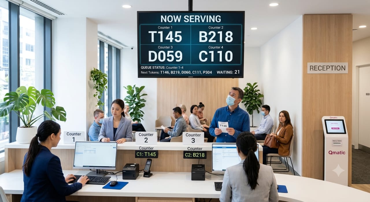 SEWACall vs Qmatic — Token Display System Comparison
