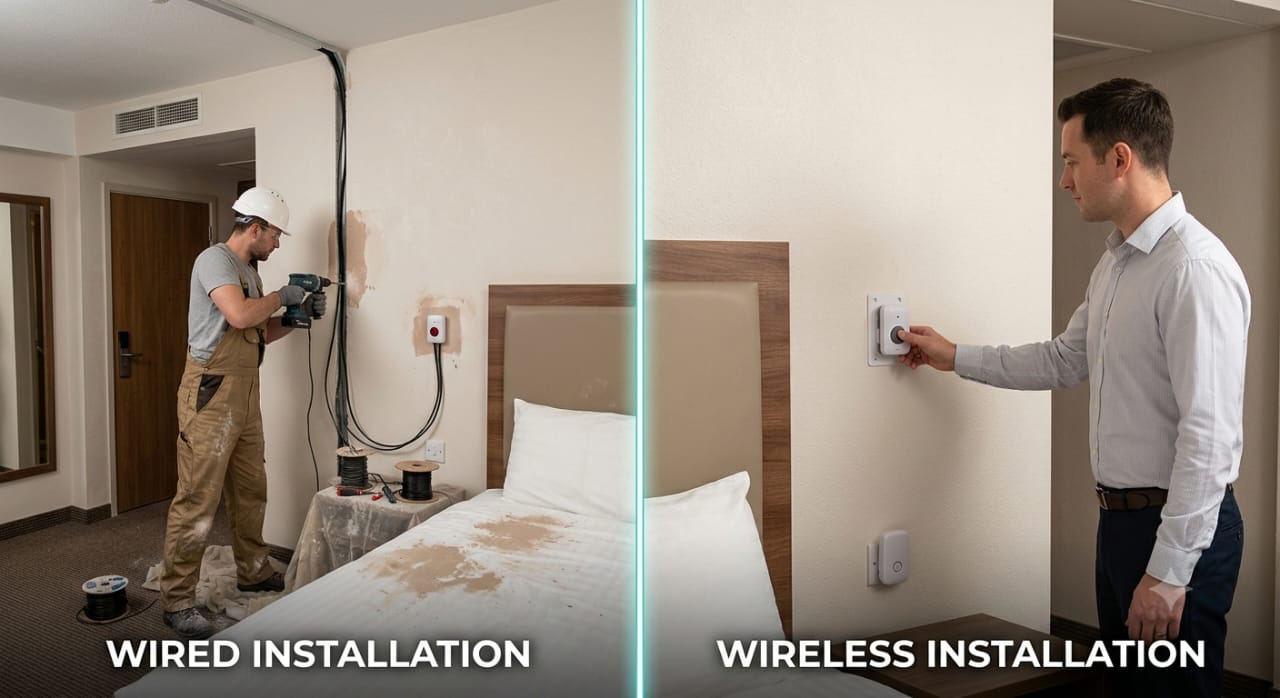 Wireless vs Wired Hotels Call Bell — Which Is Right for You?